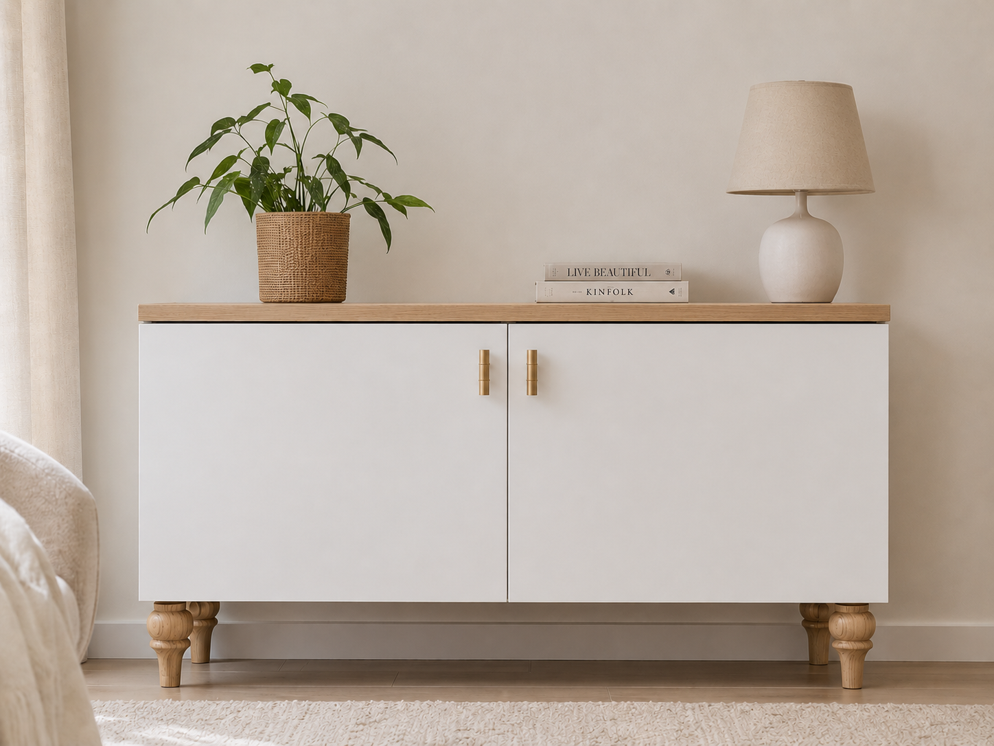 BESTÅ → Scandinavian sideboard — אחרי